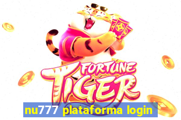 nu777 plataforma login